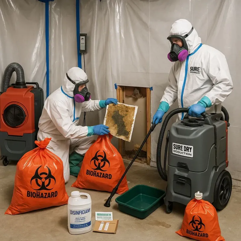 Contaminated Water Handling Protocols process in Conehatta, MS